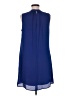 DR2 100% Polyester Solid Blue Casual Dress Size M - photo 2