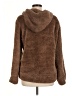 Timing 100% Polyester Brown Faux Fur Jacket Size M - photo 2