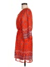 Alya Paisley Orange Casual Dress Size M - photo 5