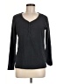Muk Luks Gray Long Sleeve Henley Size M - photo 1