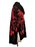 Diane von Furstenberg 100% Merino Wool Print Red Pullover Sweater Size P (petite) - photo 4