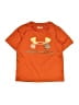 Under Armour Orange Active T-Shirt Size 4 - photo 1