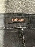Refuge Hearts Black Jeans Size 0 - photo 4