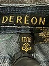 Dereon Blue Denim Shorts Size 17 - 18 - photo 3