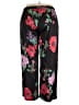 Soma Floral Black Casual Pants Size XXL - photo 2