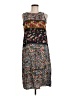 Unbranded Print Brown Casual Dress Size M - photo 1