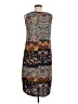 Unbranded Print Brown Casual Dress Size M - photo 2