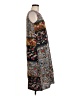 Unbranded Print Brown Casual Dress Size M - photo 4