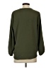 Fred David 100% Polyester Green 3/4 Sleeve Blouse Size S - photo 2
