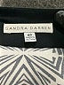 Sandra Darren Graphic Teal Cocktail Dress Size 8 (petite) - photo 7