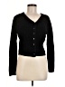 Reference Point 100% Acrylic Black Cardigan Size M - photo 1