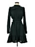 Glam 100% Polyester Solid Green Casual Dress Size S - photo 1