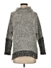Bar III Tweed Gray Turtleneck Sweater Size XS - photo 1
