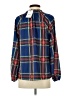 Sugarlips 100% Polyester Blue Long Sleeve Blouse Size XS - photo 2