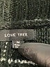Love Tree Stripes Black Pullover Sweater Size M - photo 7