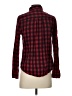 St. John's Bay 100% Cotton Plaid Red Long Sleeve Button-Down Shirt Size S - photo 2