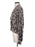 Final Touch Animal Print Brown Cardigan Size S - photo 5