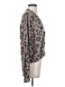 Final Touch Animal Print Brown Cardigan Size S - photo 4