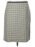 Etcetera Houndstooth Gray Formal Skirt Size 10 - photo 1