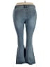 Unbranded Hearts Blue Jeans Size 3XL - photo 2