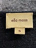 Ella Moss Solid Black Cocktail Dress Size S - photo 7