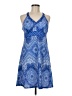 ZX Paisley Blue Casual Dress Size M - photo 1