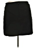 Gap Solid Black Formal Skirt Size 14 - photo 2