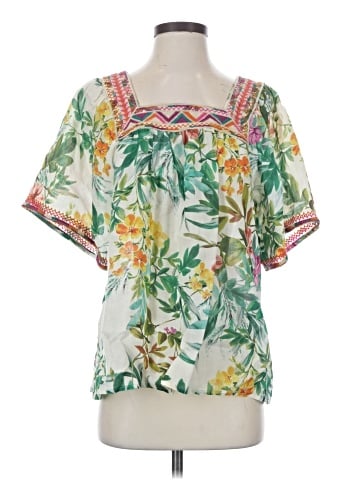 Johnny Was Short Sleeve Blouse (view 1)