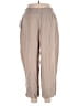 AB Studio Solid Tan Casual Pants Size 1X - photo 2
