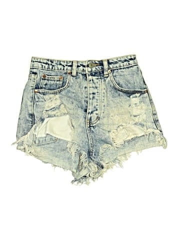 Signature 8 Denim Shorts (view 1)