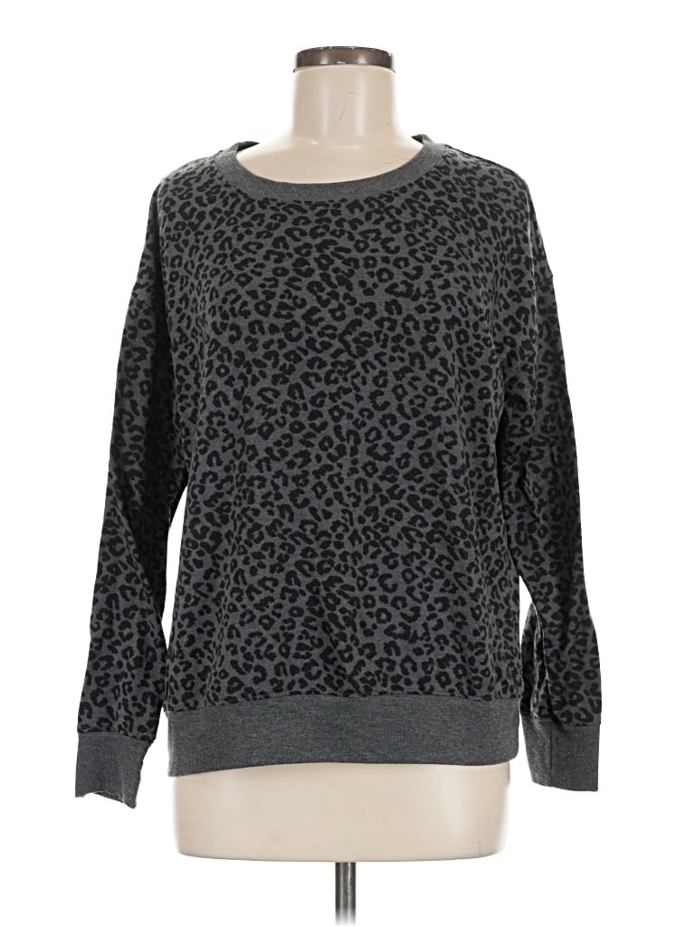 Pre-owned Splendid Pullover Sweater In Gray
