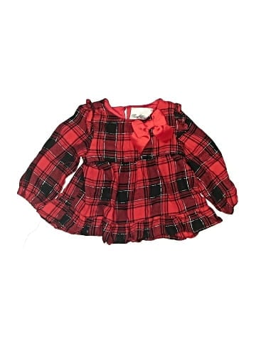 Rare Editions 3/4 Sleeve Blouse (view 1)