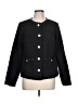 G by Giuliana Rancic 100% Polyester Tweed Black Jacket Size L - photo 1