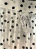 Seraphine 100% Viscose Polka Dots Ivory Long Sleeve Blouse Size 4 Maternity - photo 6