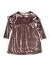 Rare Editions Metallic Burgundy Dress Size 6X - photo 1