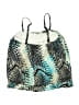Venus Chevron-herringbone Green Swimsuit Top Size 6 - photo 2