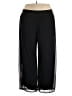 I.N. Studio Black Active Pants Size 2X - photo 1