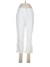 Adidas 100% Polyester White Casual Pants Size 8 - photo 1