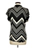 Perseption Concept Chevron-herringbone Black Short Sleeve Polo Size M - photo 2
