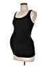 Isabel Maternity Black Tank Top Size Med Maternity - photo 1