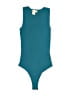 Happily Grey 100% Polyester Teal Bodysuit Size S - photo 1