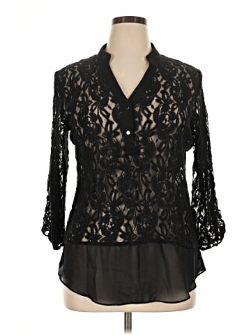AGB 3/4 Sleeve Blouse (view 1)
