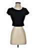 ForeFair Black Short Sleeve Top Size S - photo 1