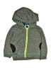 Le Top Green Zip Up Hoodie Size 3T - photo 1