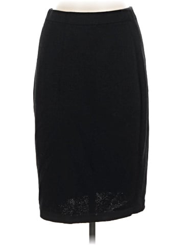 St. John Caviar Wool Skirt (view 1)