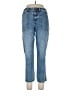 STUDIO BLUE Chevron-herringbone Blue Jeans Size 30 waist - photo 1