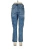 STUDIO BLUE Chevron-herringbone Blue Jeans Size 30 waist - photo 2