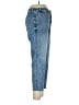 STUDIO BLUE Chevron-herringbone Blue Jeans Size 30 waist - photo 4