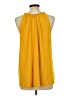a:glow Yellow Sleeveless Blouse Size Lg Maternity - photo 2