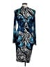 Venus Print Blue Cocktail Dress Size XL - photo 2
